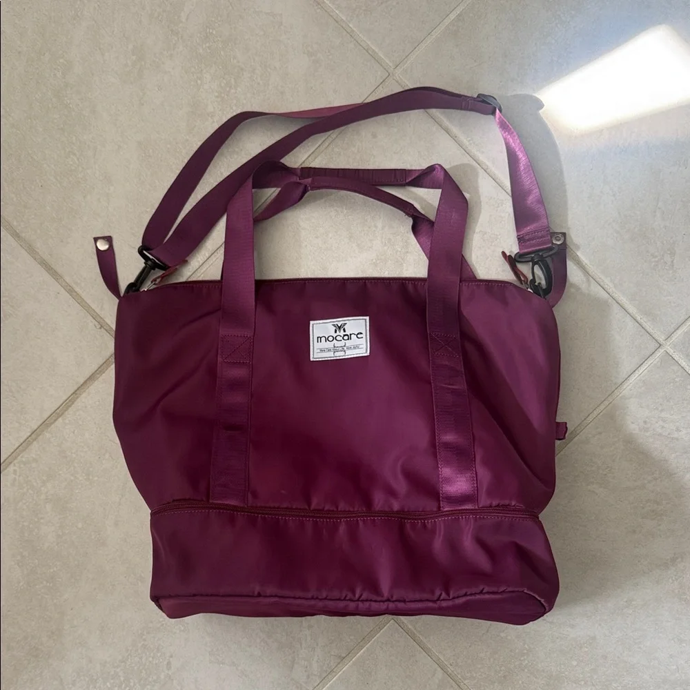 Purple Women's travel carry on Bag